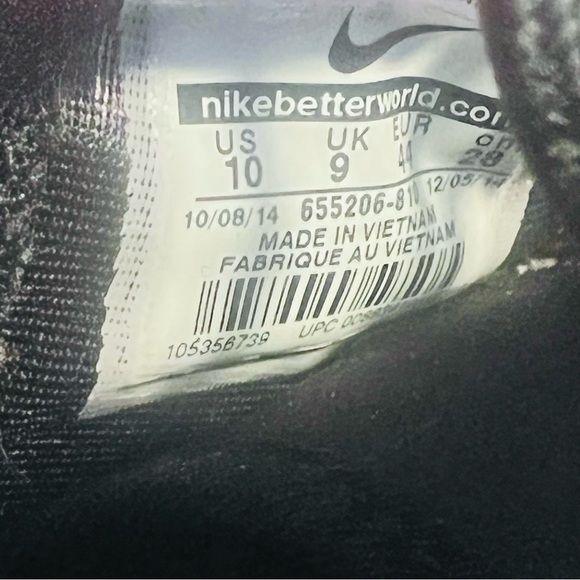 Nike Roshe Run 655206-810 Floral Total Orange Size Men’s 10 - Picture 9 of 9